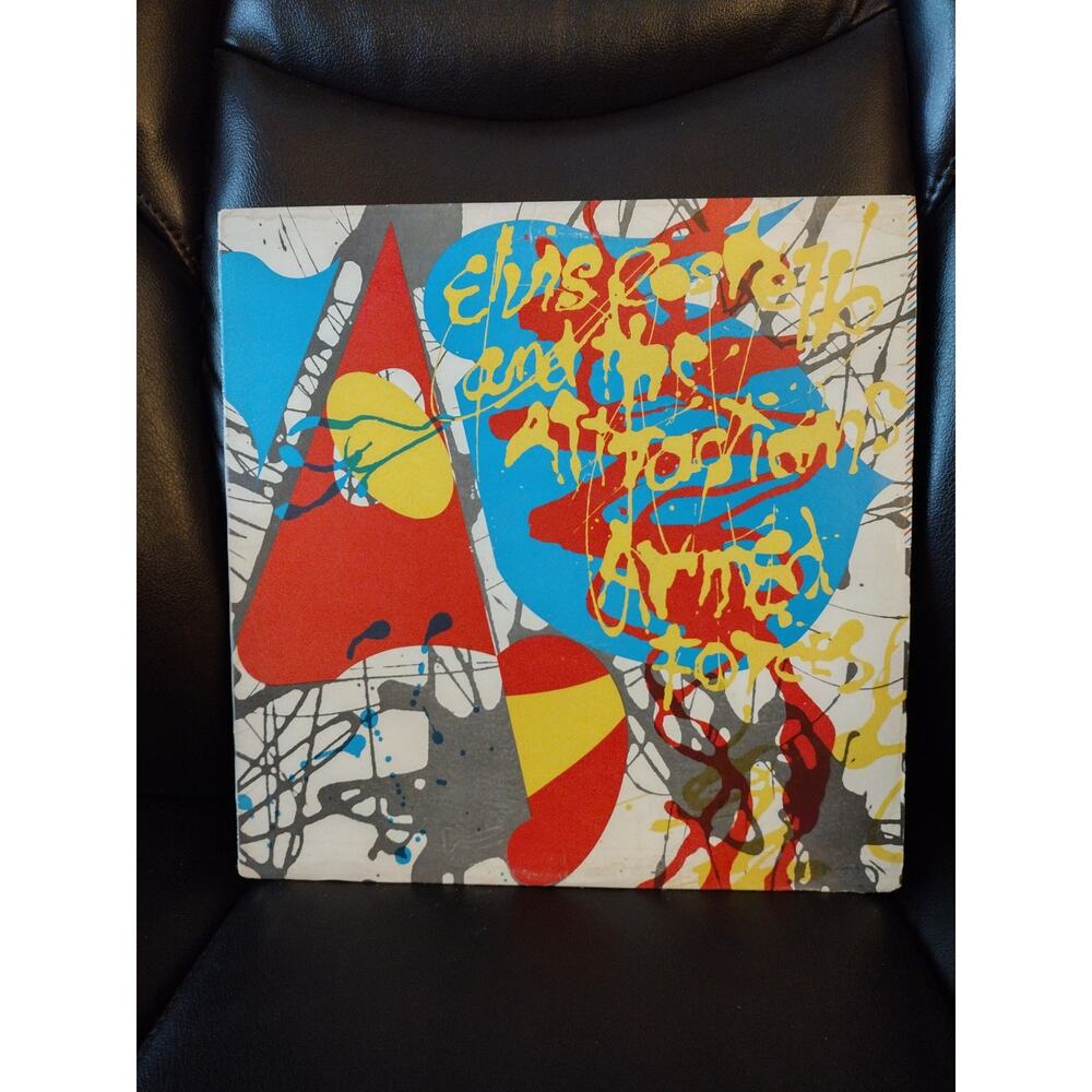 Elvis Costello My Aim Is True Vintage Vinyl LP 1977 Original Columbia Blue Back